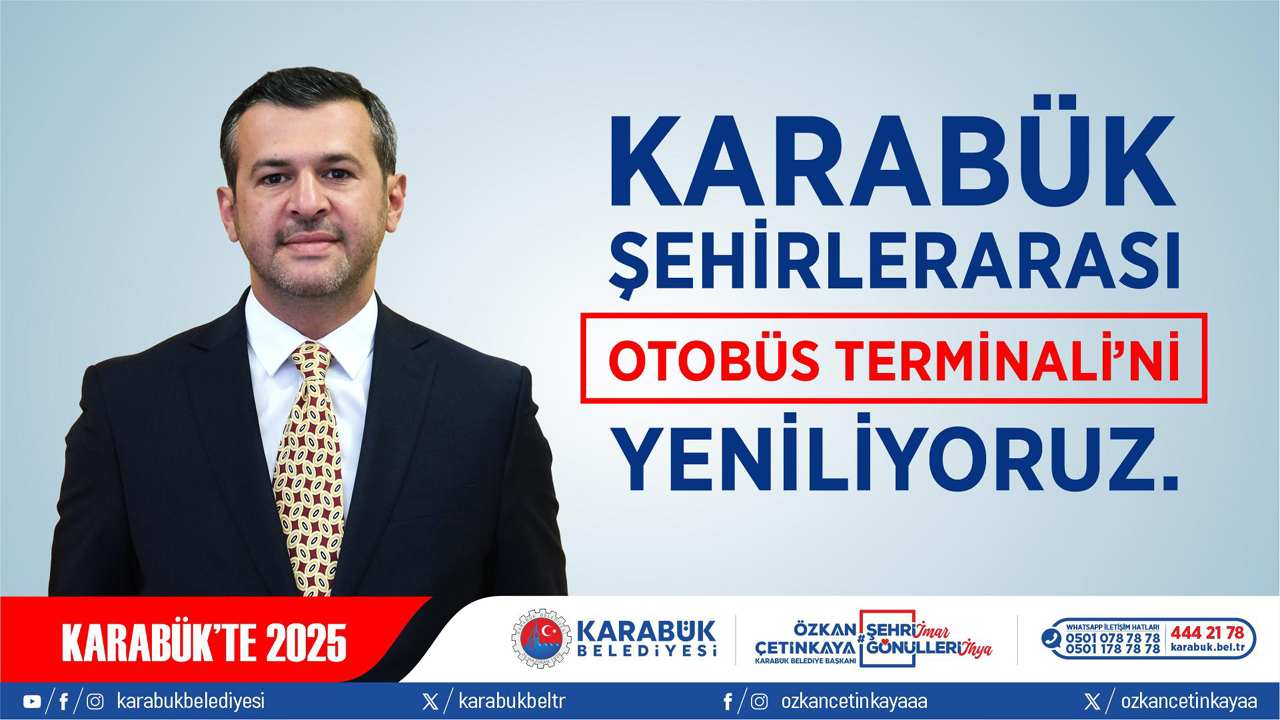 Karabük Belediyesi, şehir içi ve şehirler arası ulaşımı daha konforlu ve modern hale getirmek amacıyla Otobüs Terminali’nde kapsamlı bir tadilat projesi başlatıyor.