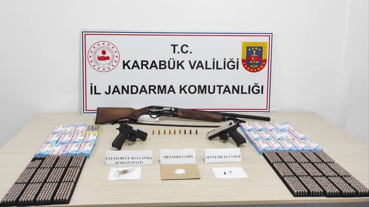 Karabük'te jandarma tarafından yapılan uyuşturucu operasyonunda 1 kişi gözaltına alındı.