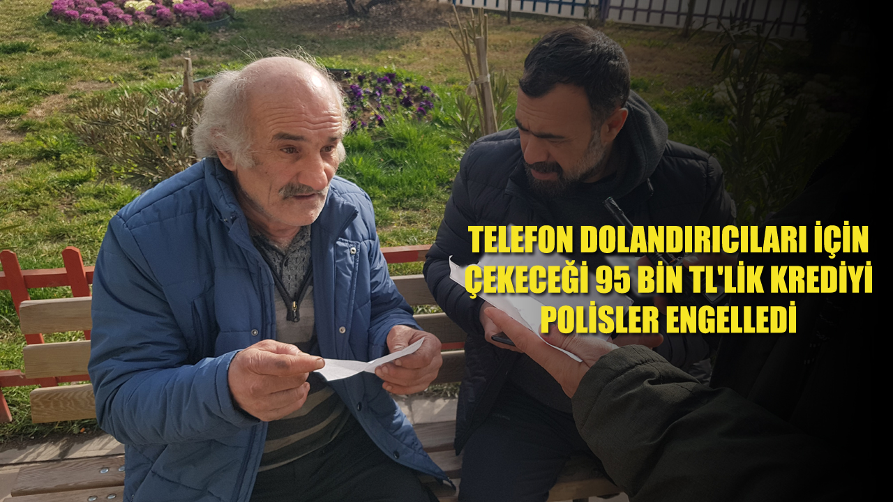 Karabük'te bir kişi, cinsel taciz iddiasıyla uzlaştırma ödemesi talebinde bulunan telefon dolandırıcılarına 50 bin TL kaptırdı. Yaşlı adamın dolandırıcılara göndermek için çekeceği krediyi de polis ekipleri engelledi.