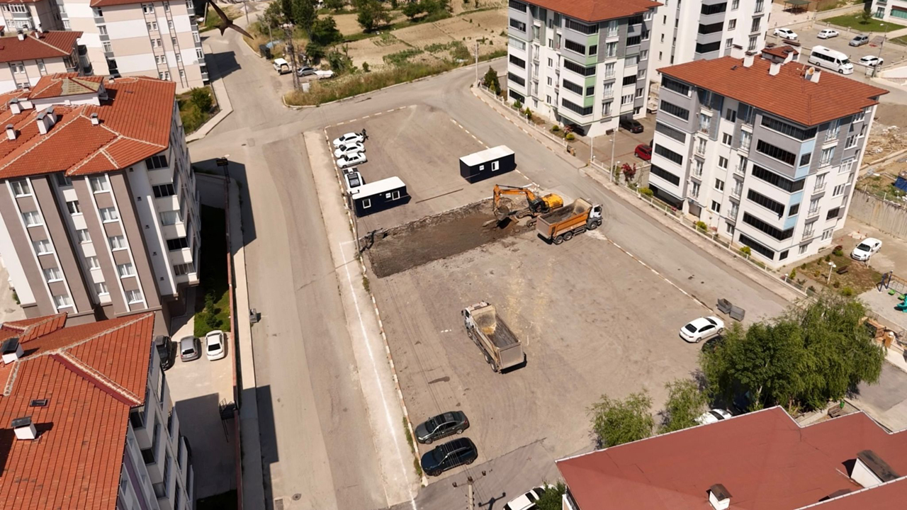 BAHÇELİEVLER MAHALLESİ’NDE YENİ KREŞİN İNŞAATI BAŞLADI