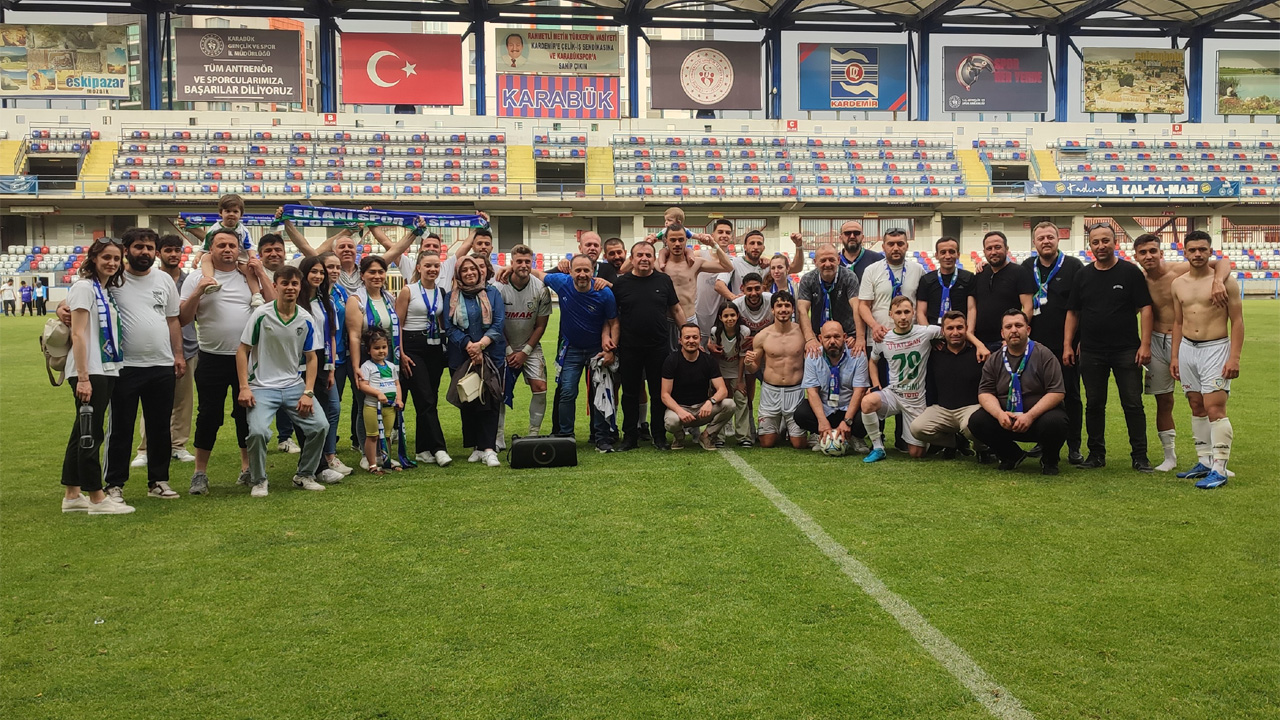 Eflanispor Bölgesel Amatör Lig (BAL) Play Out maçında Safranboluspor'u 3-1 yenerek BAL Ligi'nde kaldı ve Karabük'ü temsil etmeye hak kazandı.