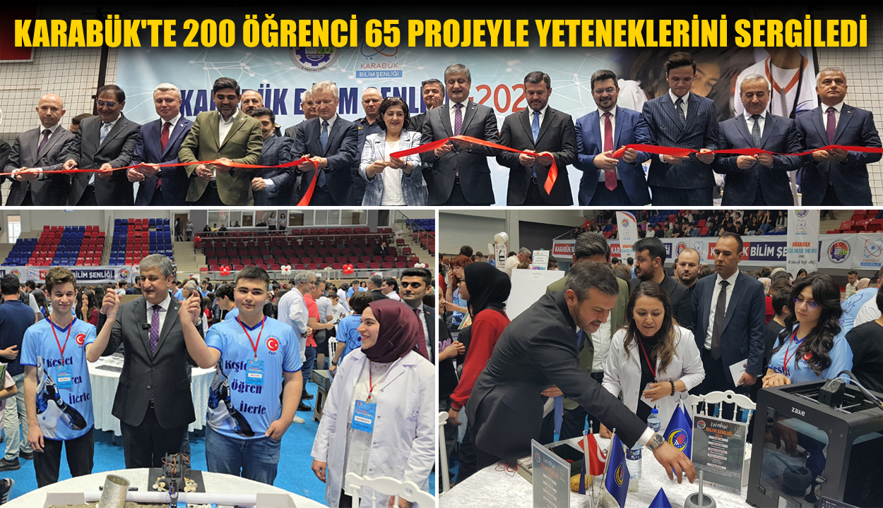 KARABÜK BİLİM ŞENLİĞİ START ALDI