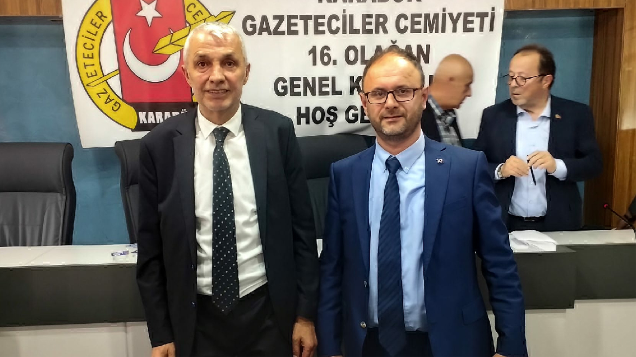 Karabük Gazeteciler Derneği 16. Olağan Genel Kurulunu yaptı. İki adayın yarıştığı kongrede mevcut başkan Metin Kaya Güven tazeledi.