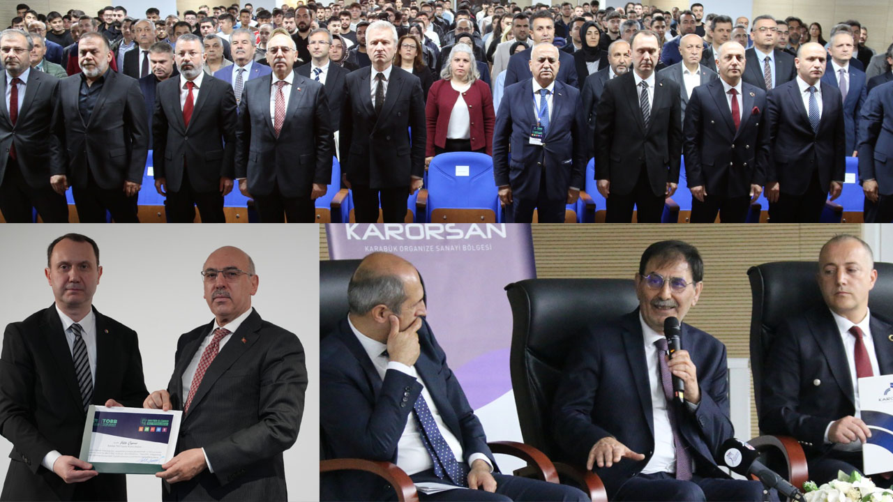 Karabük Üniversitesi TOBB Teknik Bilimler Meslek Yüksekokulu ve Karabük Organize Sanayi Bölgesi Müdürlüğü (KARORSAN) ev sahipliğinde, Karabük Valiliği, Karabük Ticaret ve Sanayi Odası (KTSO) destekleriyle "Sanayinin Gelişiminde Meslek Yüksekokullarının Rolü" çalıştay gerçekleşti.
