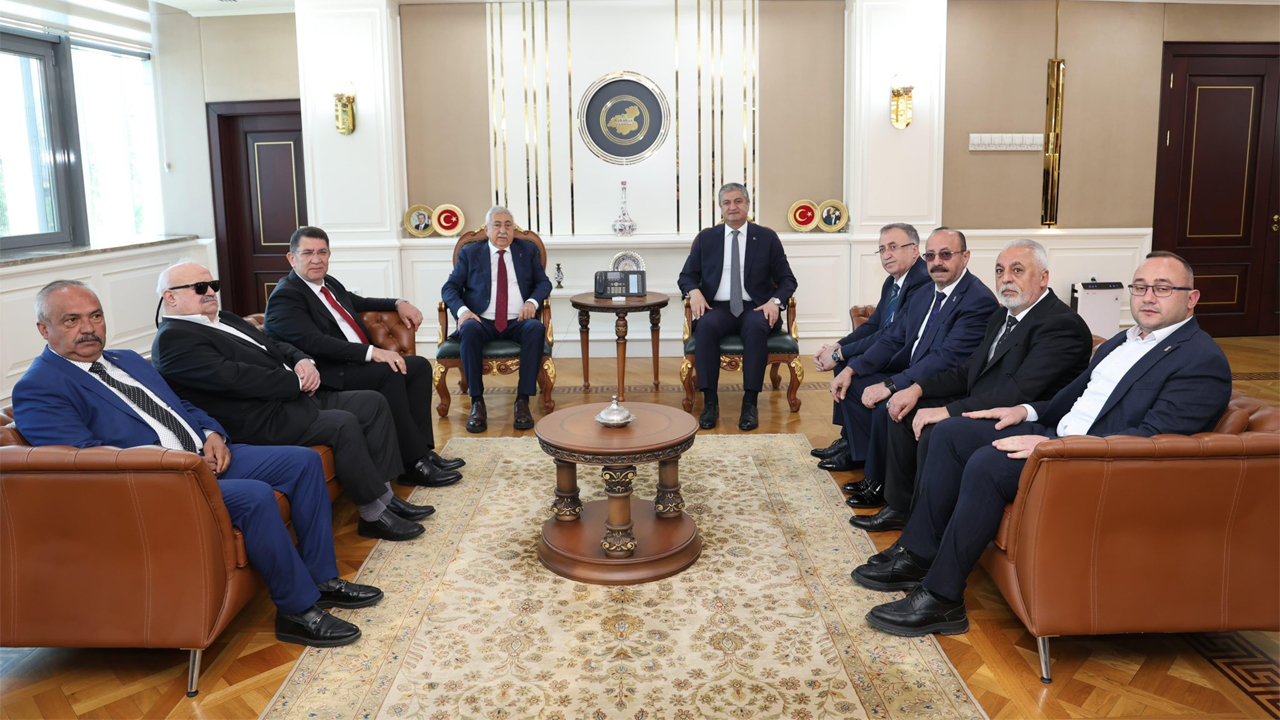 TESK Genel Baskani Palandoken Vali Yavuzu Ziyaret etti 1