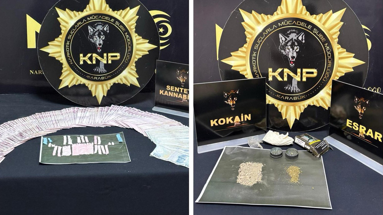 Karabük'te düzenlenen uyuşturucu operasyonlarında yakalanan 9 şüpheliden 2'si çıkarıldıkları mahkemece tutuklanarak cezaevine gönderildi.