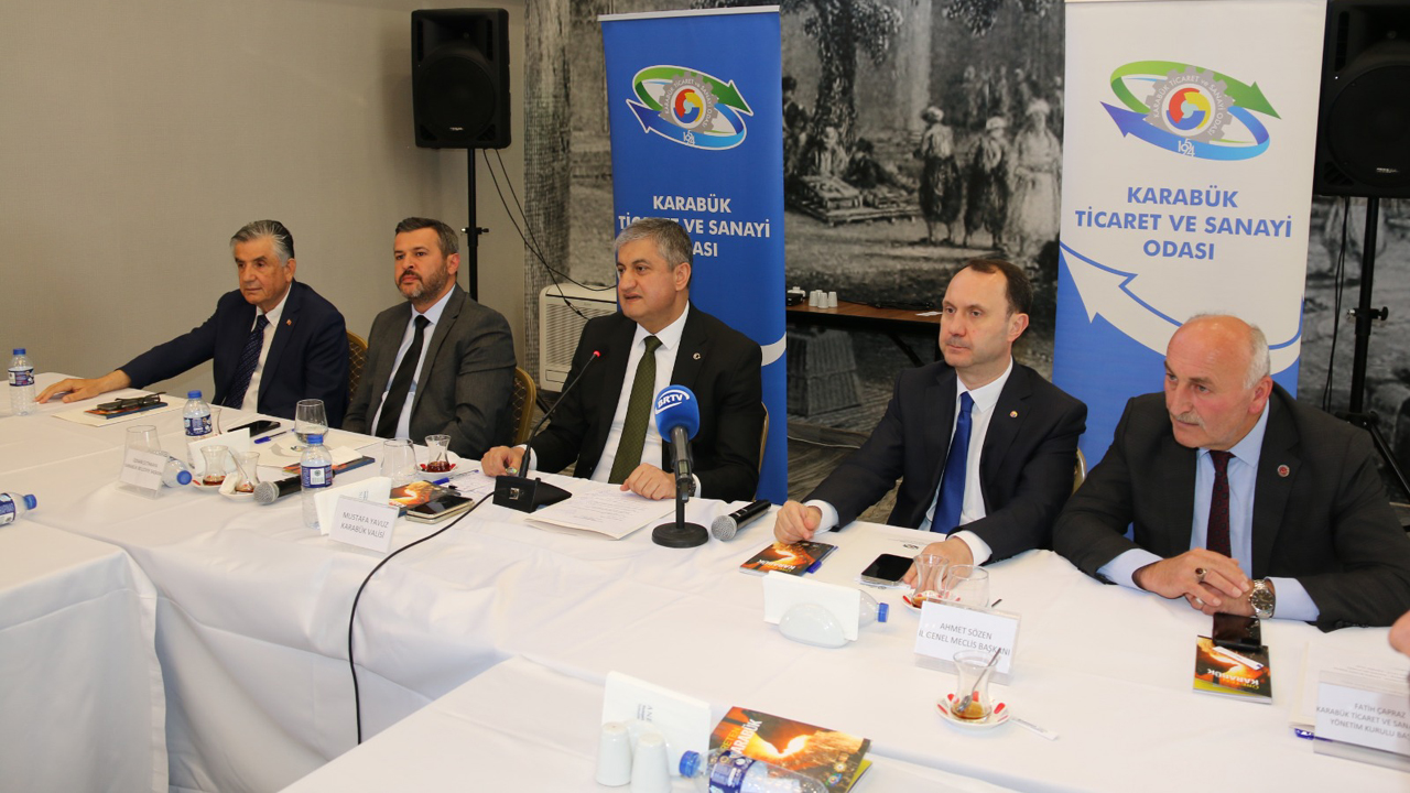 Batı Karadeniz İlleri Birliği toplantısı Karabük’te gerçekleştirildi.