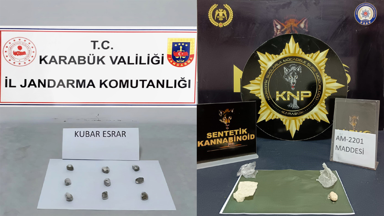 Karabük’te polis ekiplerince düzenlenen iki ayrı uyuşturucu operasyonunda gözaltına alınan 3 zanlıdan 1'i tutuklandı.