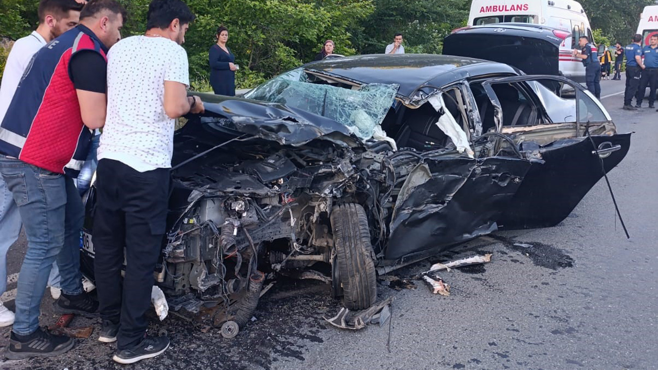 KARABÜK’TE ZİNCİRLEME KAZA: 1 ÖLÜ, 7 YARALI