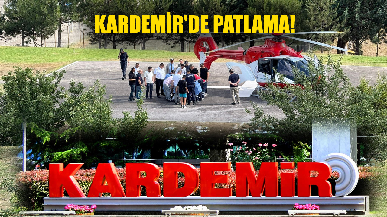 KARDEMİR A.Ş. 4 Nolu Hava Ayrıştırma Tesisine ait ait buffer oksiyen tankında tahliye vanasının açılması sırasında meydana gelen patlamada bir işçi ağır şekilde yaralandı. Yaralı gelen hava ambulansı ile Ankara Bilkent Hastanesi’ne sevk edildi.