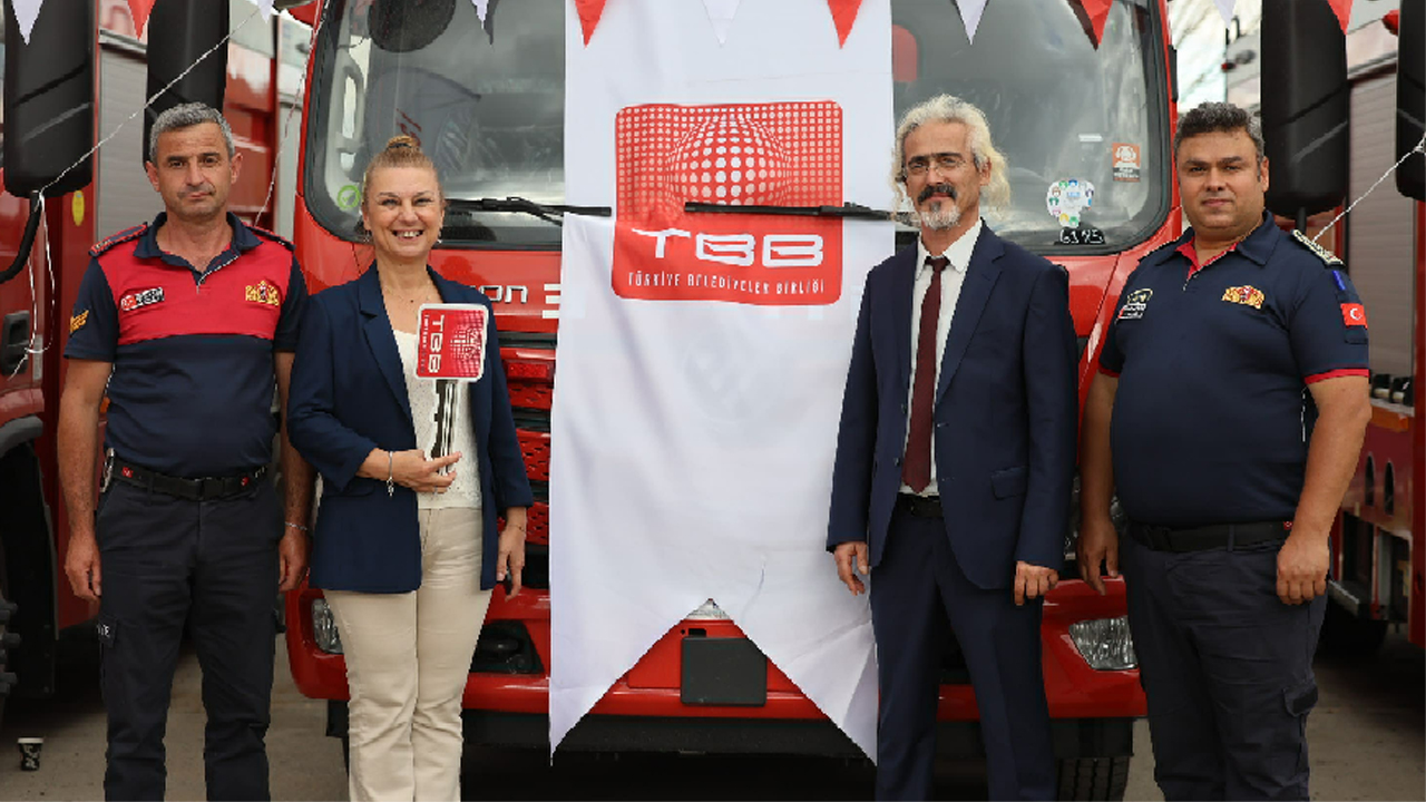 TBB’DEN, SAFRANBOLU BELEDİYESİ’NE HİBE İTFAİYE ARACI DESTEĞİ