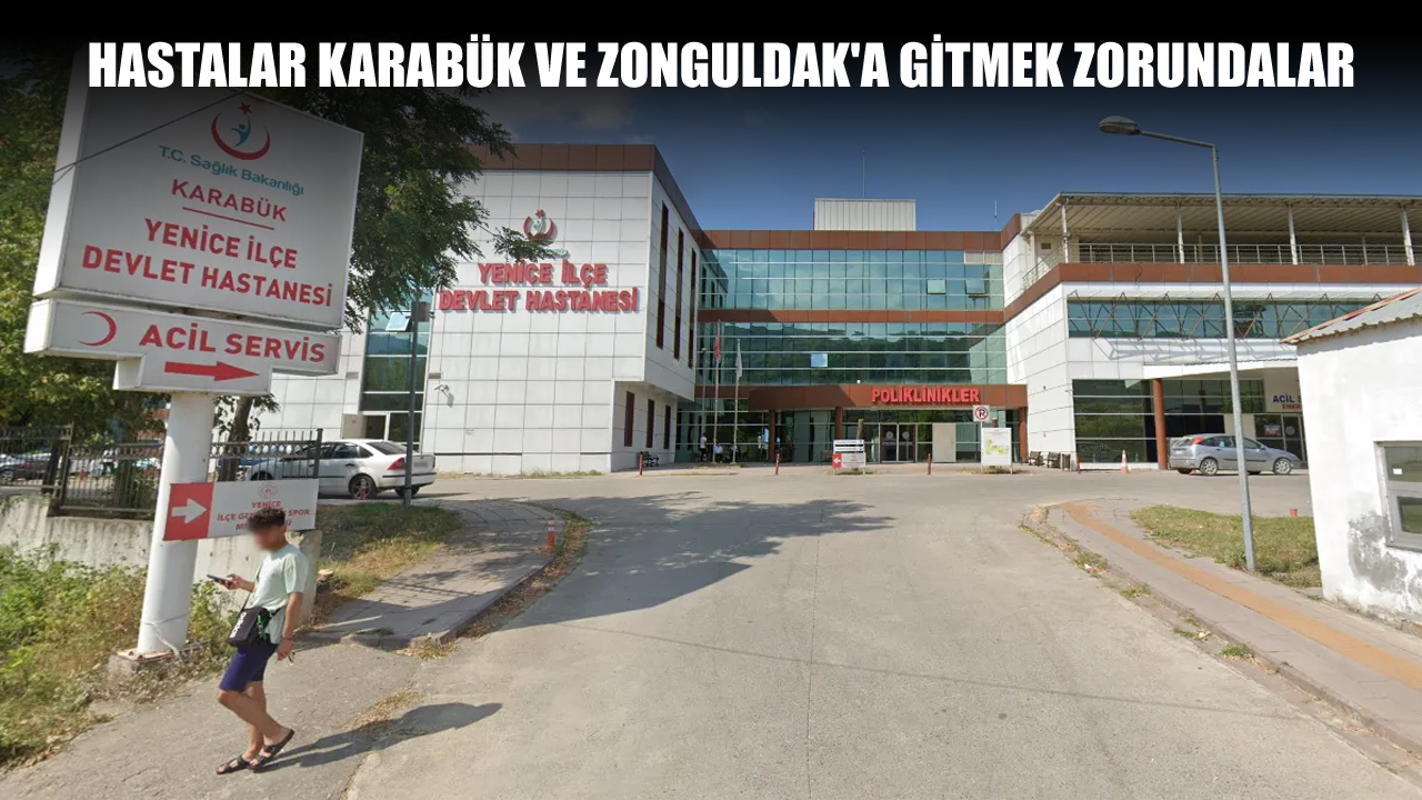 Yenice Devlet Hastanesi'ndeki diyaliz makinelerinin eski ve yetersiz oluşları, hastaları zor durumda bırakıyor.