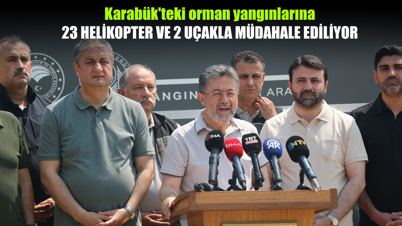 Tarım ve Orman Bakanı İbrahim Yumaklı, orman yangınlarıyla mücadele kapsamında yürütülen çalışmalara ilişkin yaptığı açıklamada, 6 ilde çıkan 7 yangının tamamen kontrol altına alındığını bildirdi.