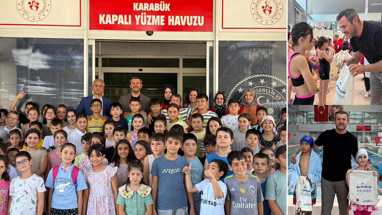Karabük Belediye Başkanı Özkan Çetinkaya’nın öncülüğünde geçtiğimiz yıl başlatılan ve büyük ilgi gören yüzme kursları, bu yaz döneminde de çocuklarla buluştu.