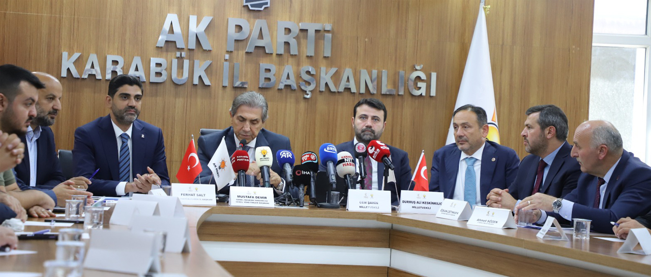 AK Parti Genel Baskan Yardimcisi Mustafa Demir Karabuke Geldi 1