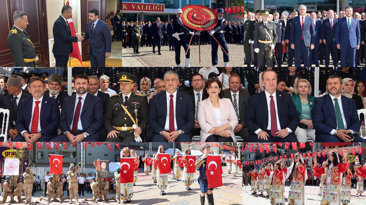 30 Ağustos Zafer Bayramı’nın 103. yıl dönümü, Karabük’te coşkuyla kutlandı.