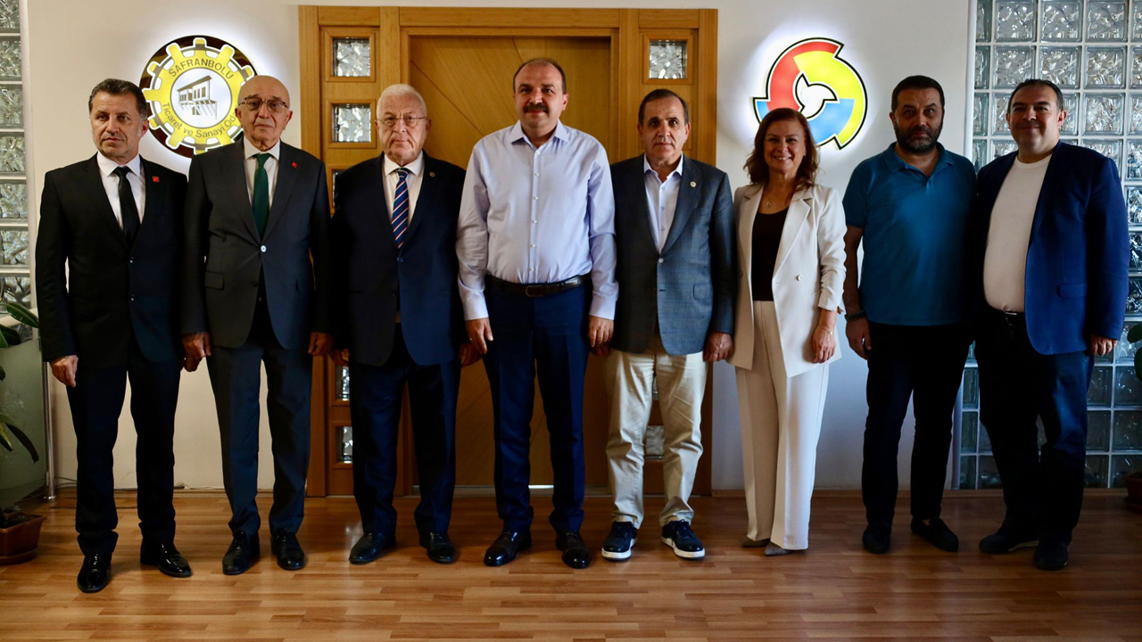 CHP HEYETİ SAFRANBOLU TSO’YU ZİYARET ETTİ