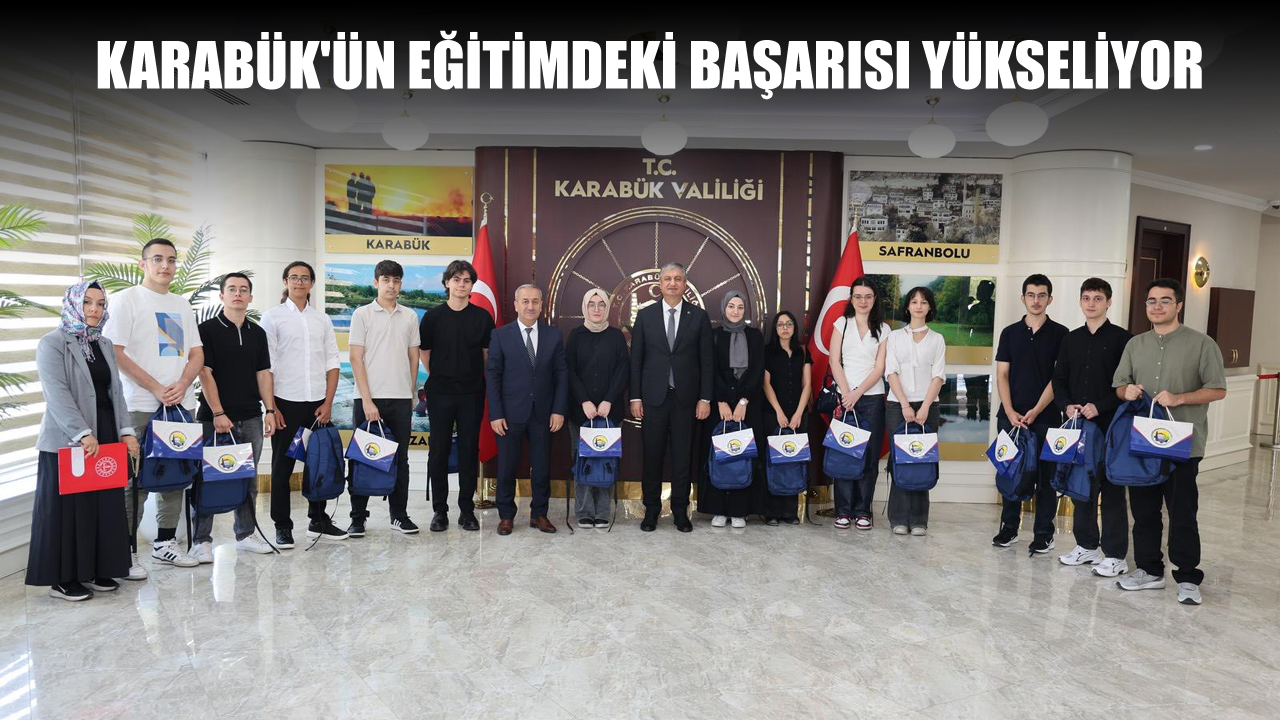 Bu yıl gerçekleştirilen Yükseköğretim Kurumları Sınavı (YKS) sonuçları, Karabük’te büyük bir gurur yaşattı. Türkiye geneli sıralamalarda önemli başarılar elde eden öğrencilerle bir araya gelen Karabük Valisi Mustafa Yavuz, gençlerin sınav süreci, tercihleri ve hedefleri üzerine samimi bir sohbet gerçekleştirdi.