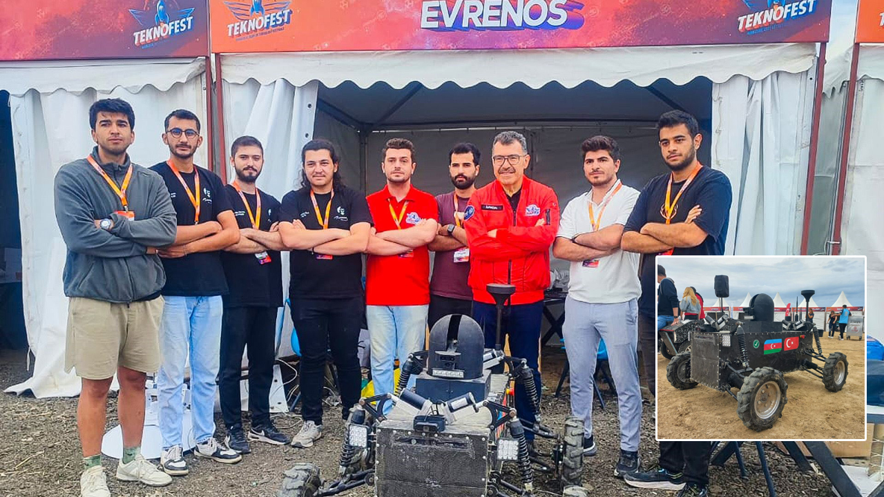 KBÜ EVRENOS TAKIMI, TEKNOFEST’TE TÜRKİYE 5’İNCİSİ OLDU