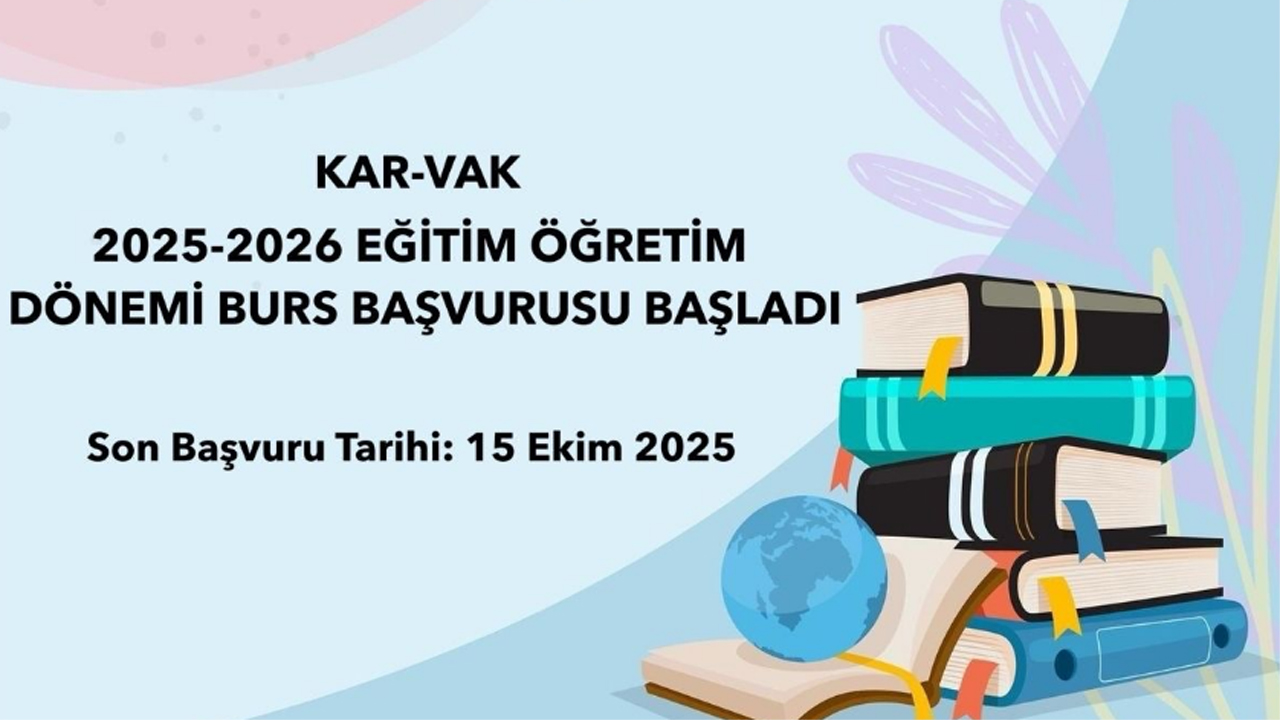 Karabüklüler Vakfı (KAR-VAK) tarafından 2025-2026 yılı eğitim ve öğretim dönemi için Ankara’da yükseköğretim gören başarılı ve ihtiyaç sahibi Karabüklü öğrencilere nakdi burs verilecek.