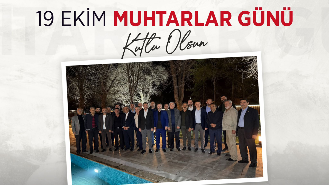 Karabük Belediye Başkanı Özkan Çetinkaya, 19 Ekim Muhtarlar Günü dolayısı ile bir mesaj yayınladı.