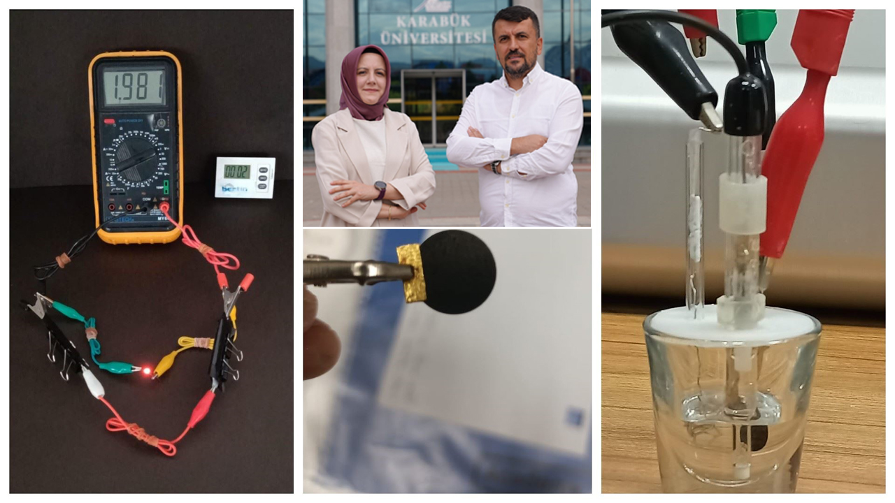 Karabük Üniversitesi (KBÜ) araştırmacıları, Türkiye’nin enerji bağımsızlığına katkı sunacak yeni nesil bir enerji depolama sistemi geliştiriyor. TÜBİTAK 1002 Programı kapsamında desteklenen projede, batarya ve süperkapasitör özelliklerini bir araya getiren "supercapattery" teknolojisi üzerinde çalışılıyor.