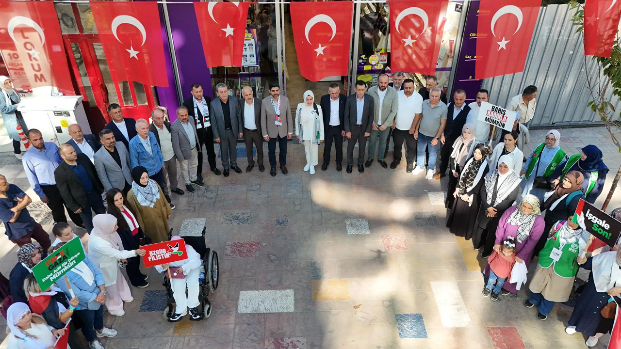 KARABÜKLÜ KADINLARDAN GAZZE’YE DESTEK