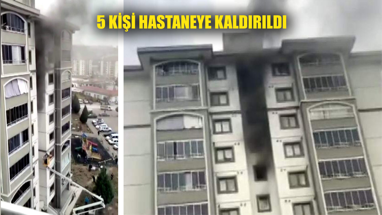 Karabük’ün Soğuksu Mahallesi’nde 9 katlı bir apartmanın elektrik panosunda çıkan yangın paniğe yol açtı.