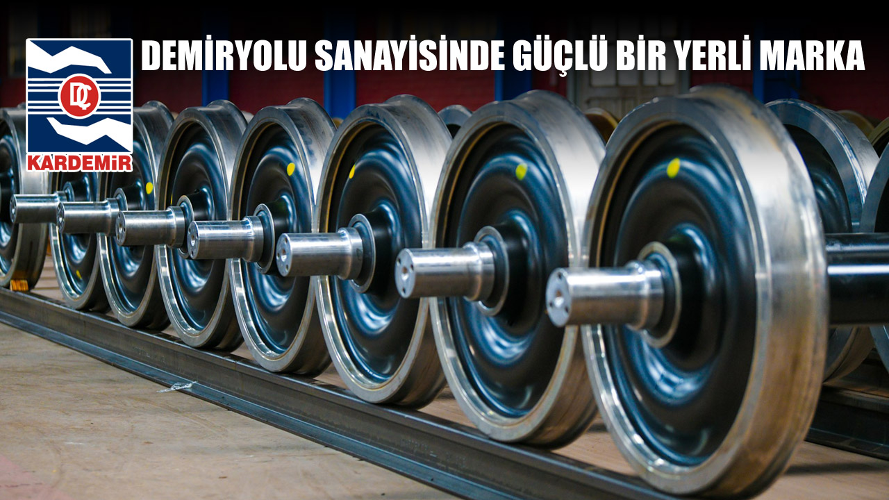 Türkiye’nin ilk entegre demir-çelik fabrikası ve demiryolu sanayisinin önemli aktörlerinden biri olan Karabük Demir ve Çelik Fabrikaları (KARDEMİR) A.Ş., 5,7 milyon ABD doları tutarındaki demiryolu teker seti ihalesini kazandı.