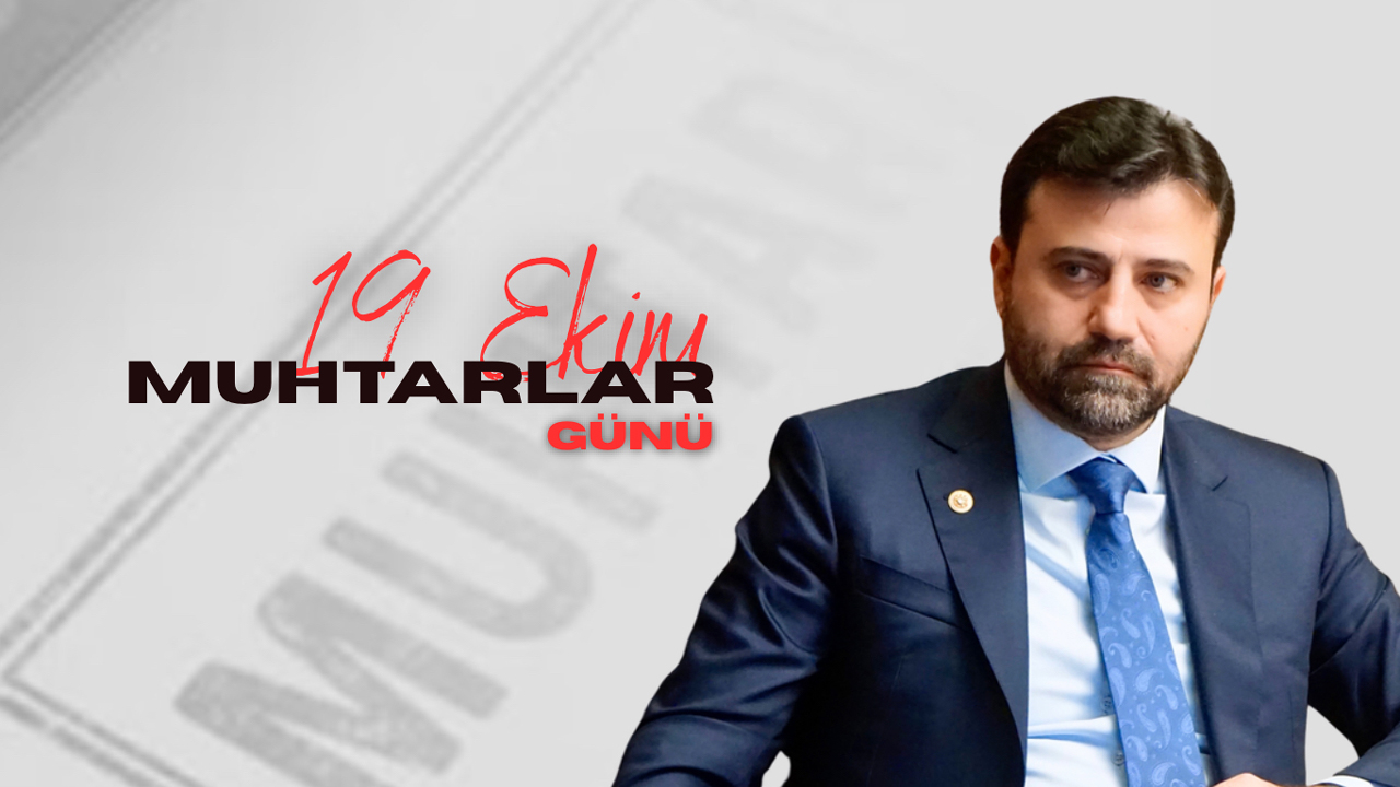AK Parti Genel Sekreter Yardımcısı ve Karabük Milletvekili Cem Şahin, 19 Ekim Muhtarlar Günü dolayısıyla bir kutlama mesajı yayımladı.
