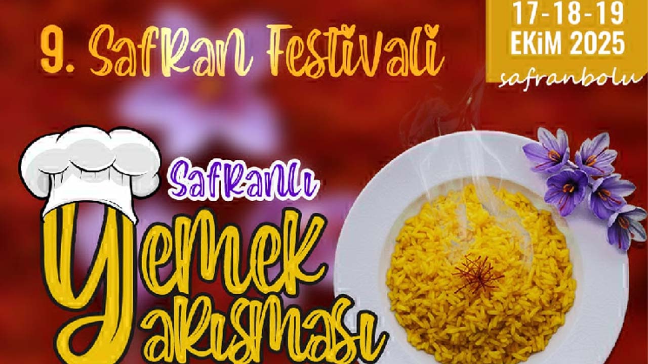 Safranbolu Belediyesi tarafından düzenlenen 9. Safran Festivali kapsamında gerçekleştirilecek “Safranlı Yemek Yarışması”, 18 Ekim Cumartesi günü saat 15.30’da Aslanlar Sosyal Tesisi’nde yapılacak.