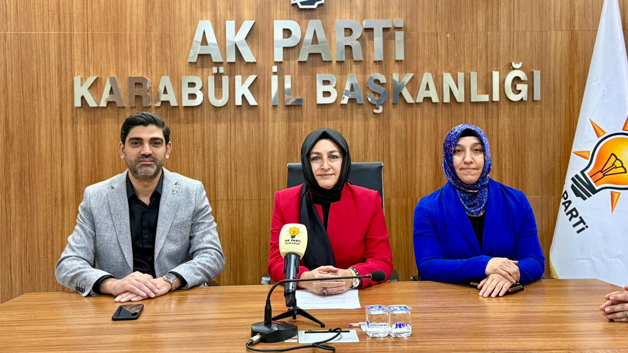AK PARTİ KARABÜK İL KADIN KOLLARI: KADINA ŞİDDET İNSANLIK SUÇUDUR