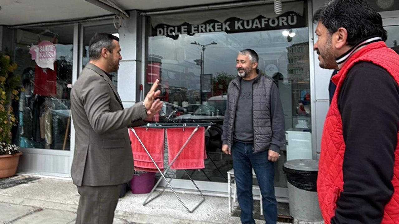 BAŞKAN ÇETİNKAYA ŞİRİNEVLER MAHALLESİNİ ZİYARET ETTİ