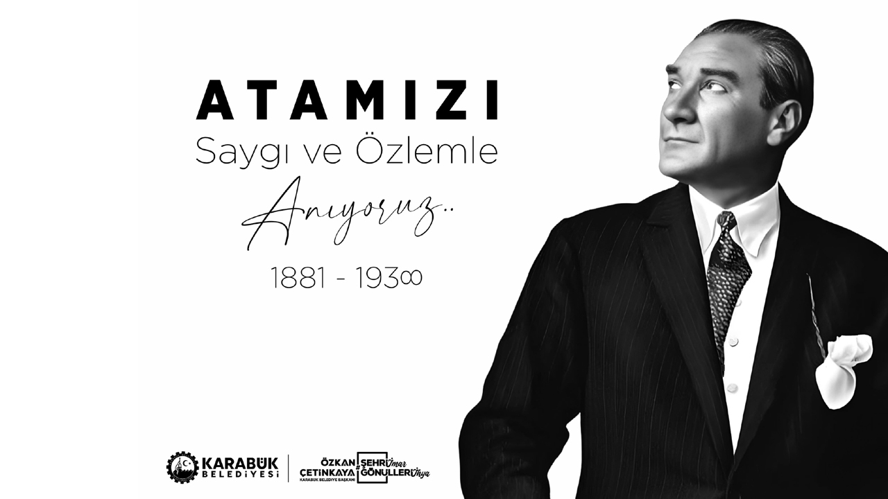 BAŞKAN ÇETİNKAYA’DAN 10 KASIM MESAJI