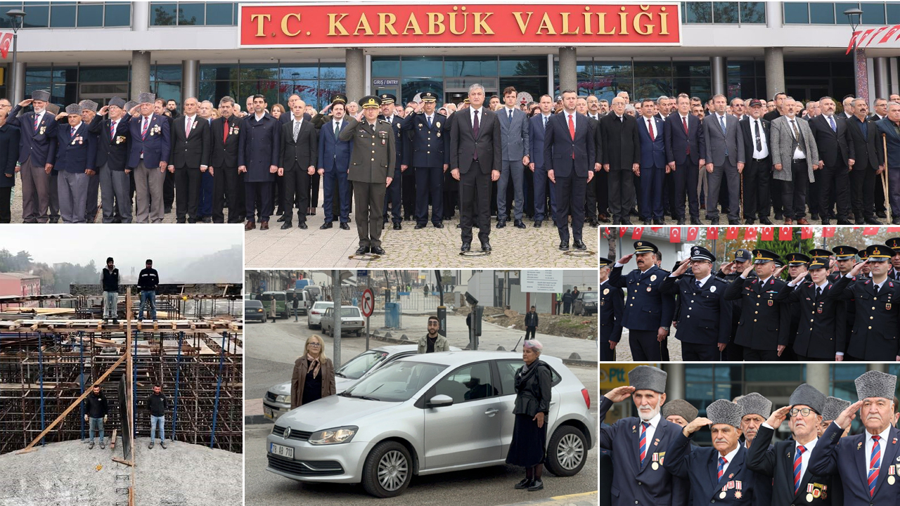 KARABÜK’TE 10 KASIM 09.05’DE HAYAT DURDU