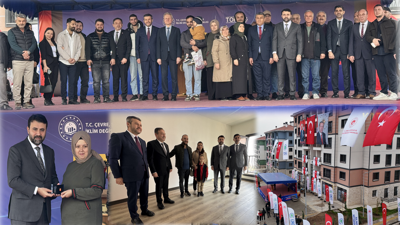 KARABÜK’TE TOKİ KONUTLARI HAK SAHİPLERİNE TESLİM EDİLİYOR