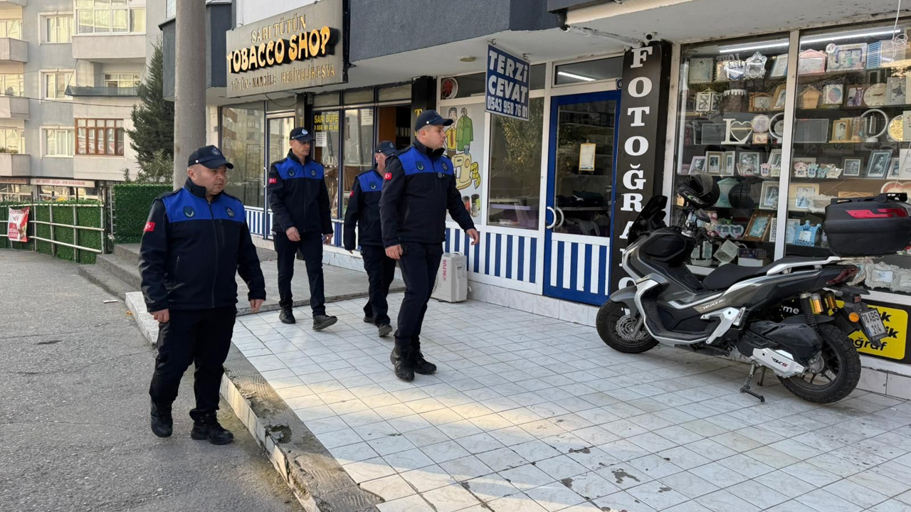 KARABÜK’TE KALDIRIM İŞGALLERİNE SIKI DENETİM