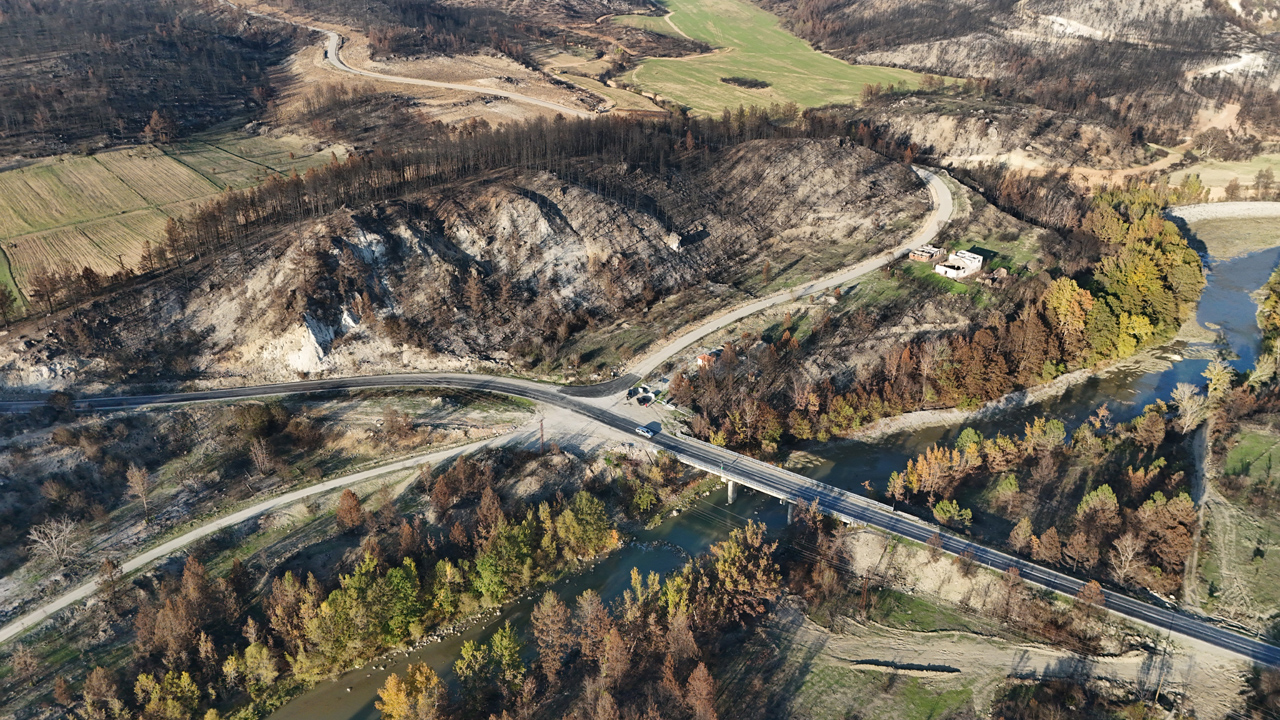 KARABÜK’TE YANGINLARIN İZİ HALEN YÜREKLERİ SIZLATIYOR