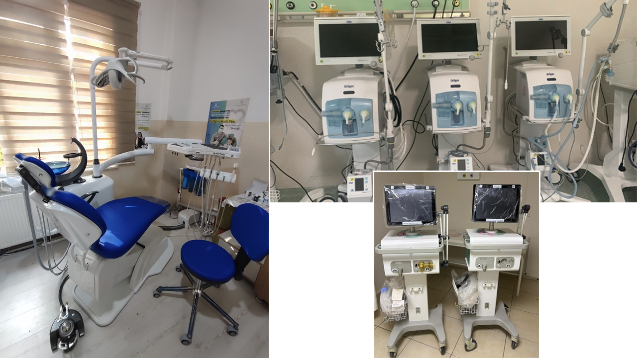 KARABÜK’TEKİ HASTANELERE YENİ TIBBİ CİHAZ DESTEĞİ