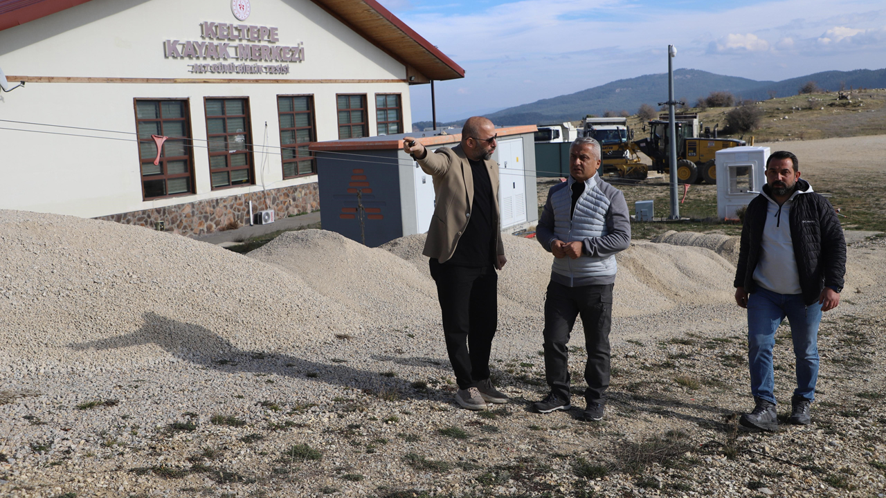 KELTEPE KAYAK MERKEZİ’NDE SEZON HAZIRLIKLARI SÜRÜYOR