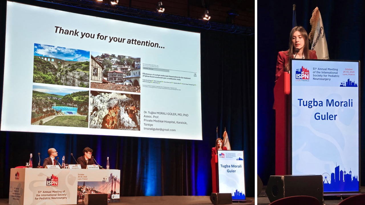 ÖZEL MEDİKAR HASTANESİ’NDEN ULUSLARARASI KONGREYE KATKI