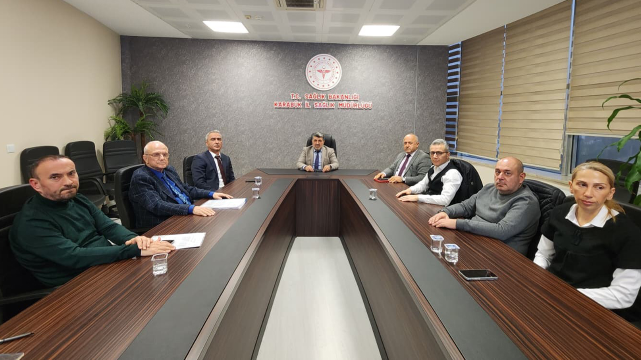 KARABÜK’TE ACİL SAĞLIK HİZMETLERİNİN YOL HARİTASI BELİRLENDİ