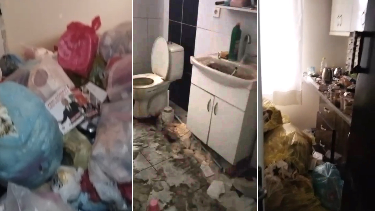 KİRACI EVİ ÇÖP EVE ÇEVİRİP ORTADAN KAYBOLDU