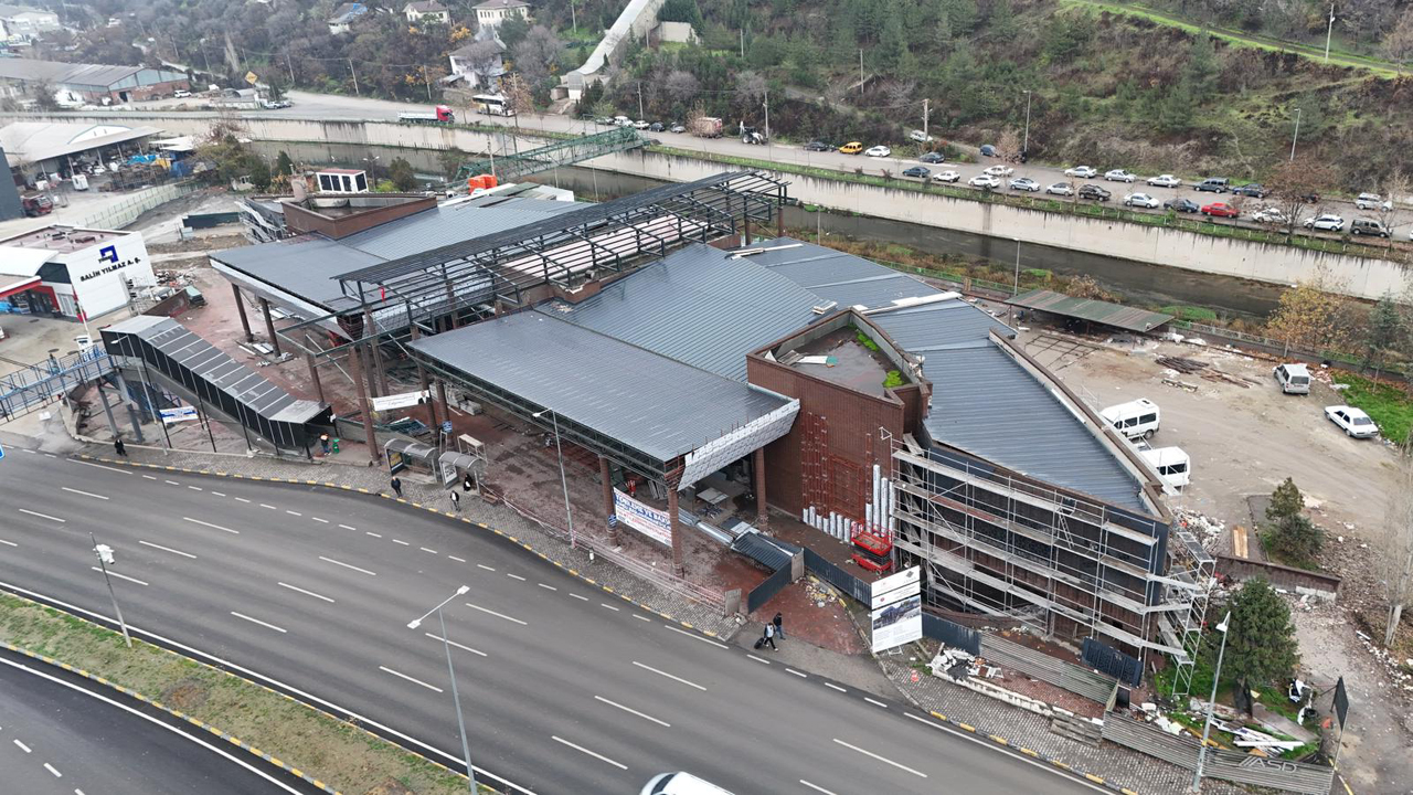 OTOBÜS TERMİNALİ’NDE MODERNİZASYON ÇALIŞMALARI DEVAM EDİYOR