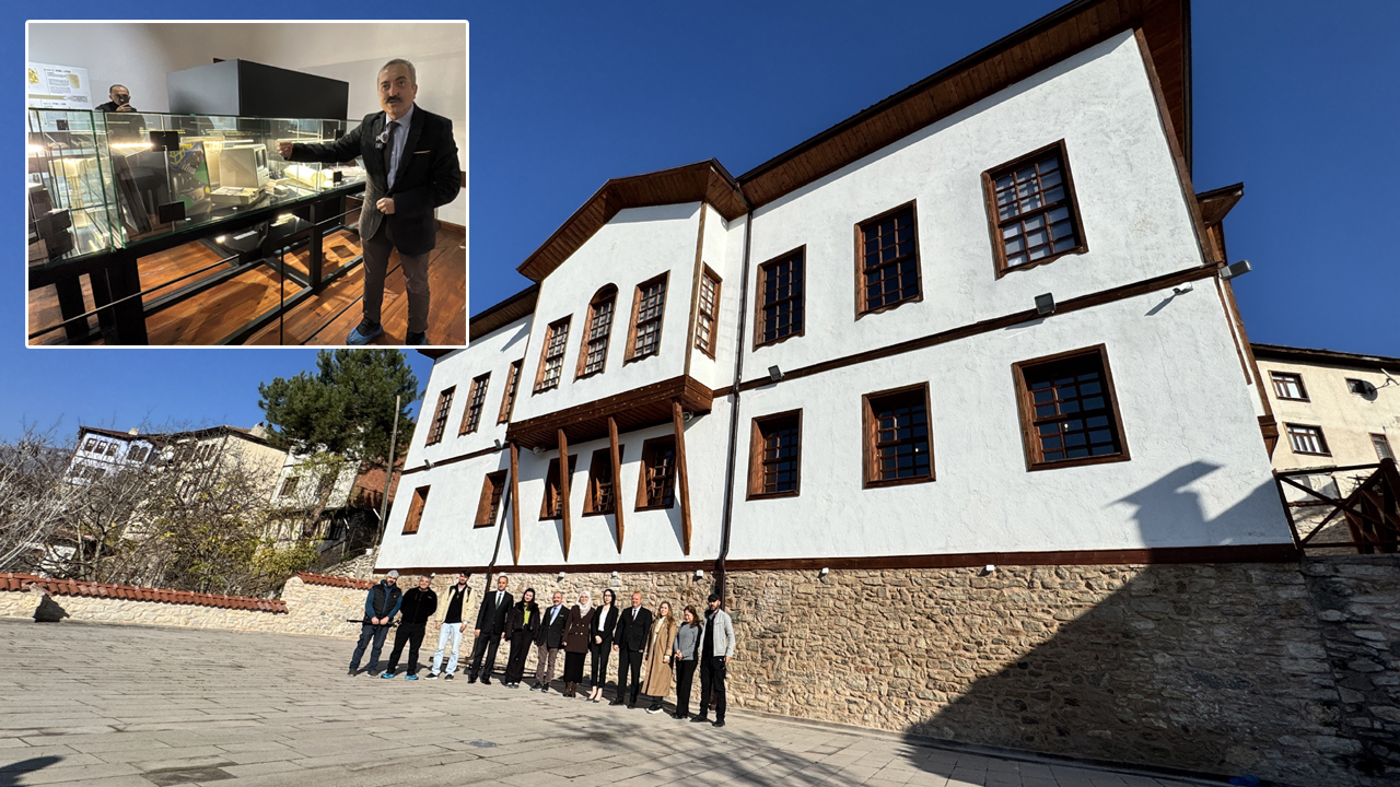 SAFRANBOLU’NUN ŞEHİR HAFIZASI RÜŞTİYE MEKTEBİNDE SERGİLENİYOR