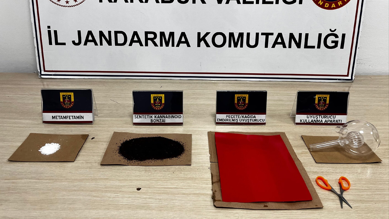 KARABÜK’TE UYUŞTURUCU OPERASYONU