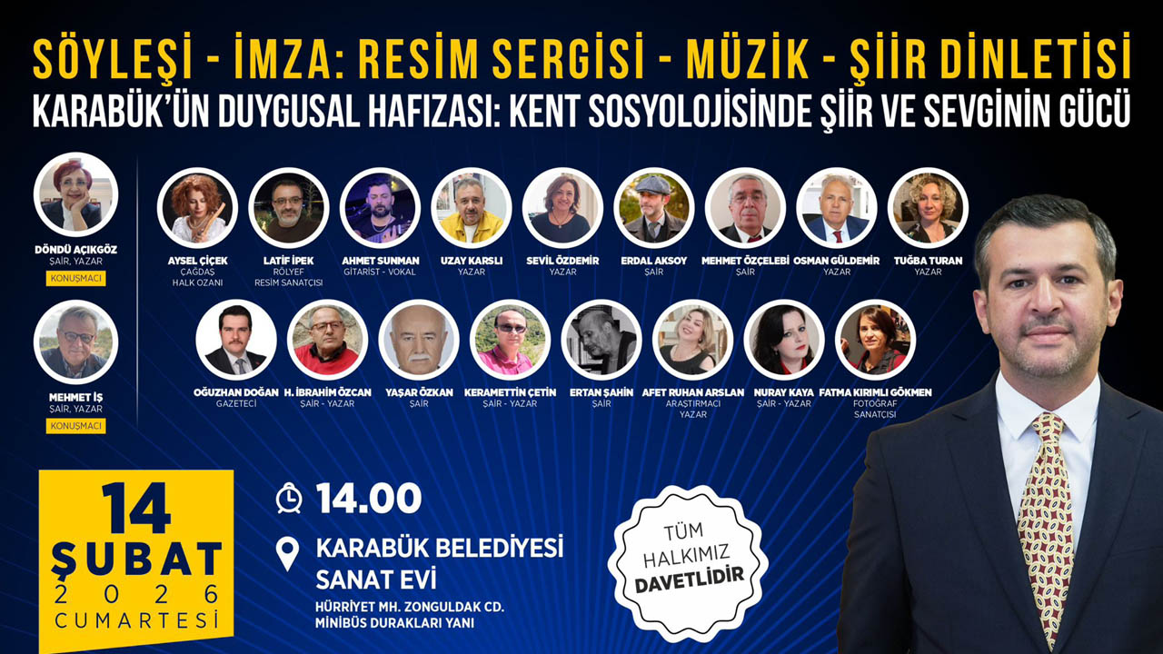 KARABÜK’ÜN DUYGUSAL HAFIZASI SANATLA KONUŞULACAK