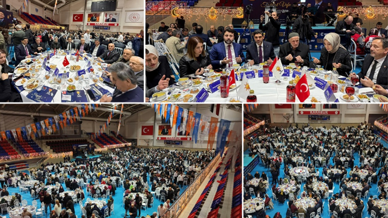 AK PARTİ GELENEKSEL İFTAR PROGRAMINI GERÇEKLEŞTİRDİ