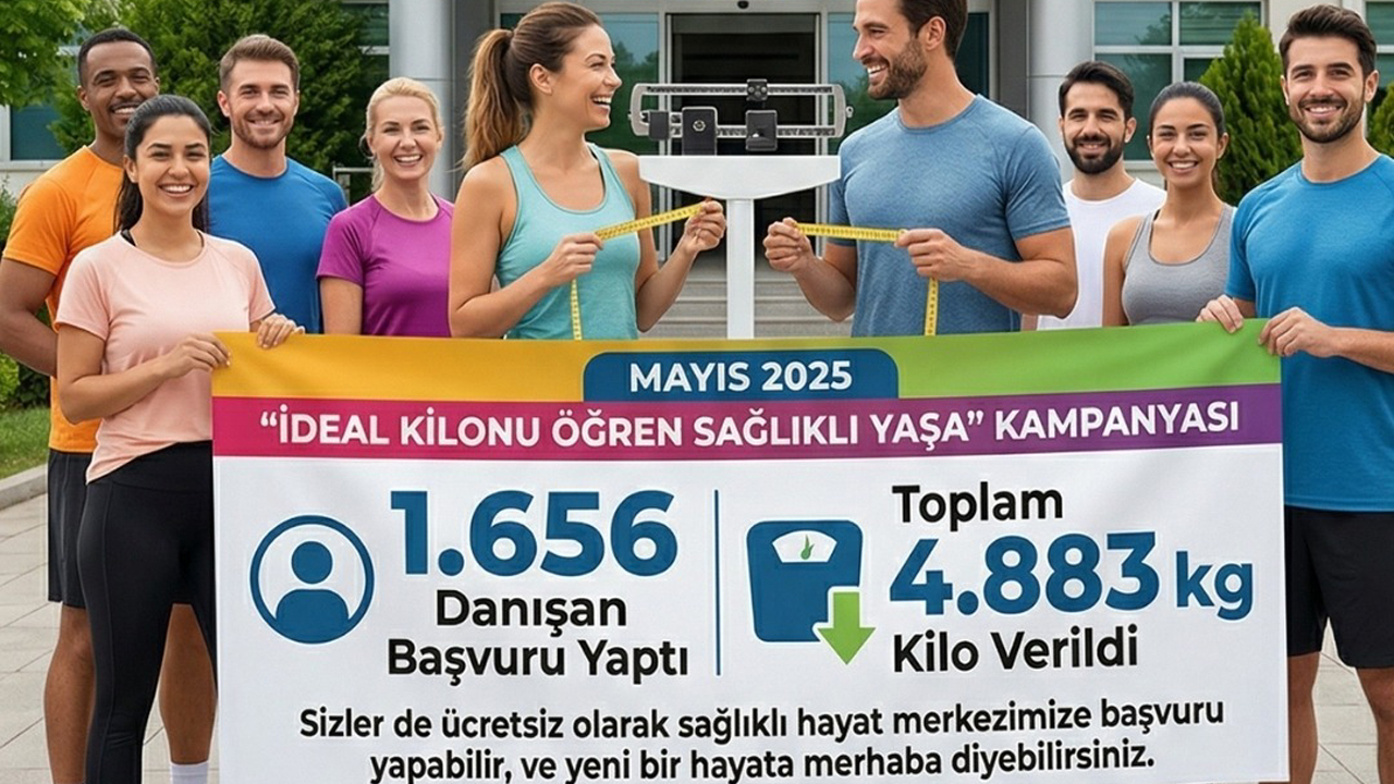 İDEAL KİLO KAMPANYASINDA KARABÜK’TEN BÜYÜK BAŞARI
