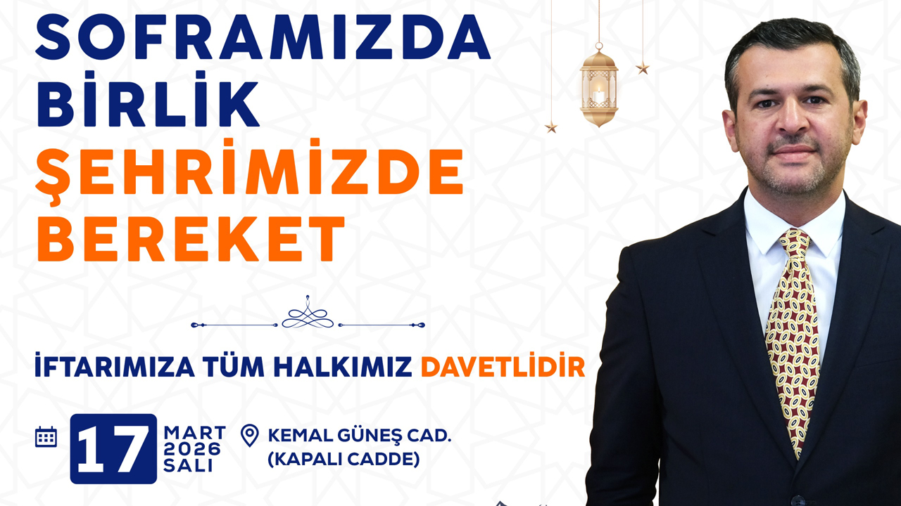 KARABÜK BELEDİYESİ’NDEN BÜYÜK İFTAR BULUŞMASINA DAVET